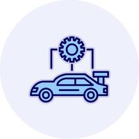 Car Configuration Vector Icon