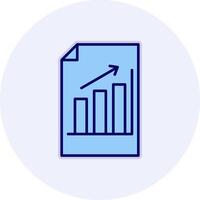 Bar Chart Vector Icon