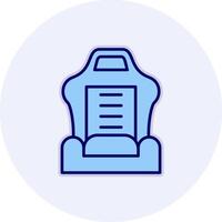 Car Seat Vector Icon