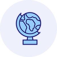 Earth Globe Vector Icon