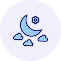 Moon Vector Icon