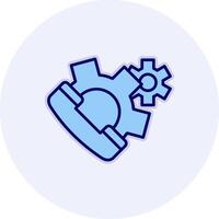 Call Settings Vector Icon