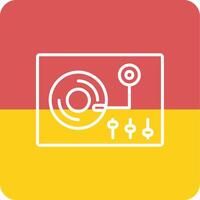 Turntable Vector Icon