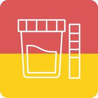 Urine Test Vector Icon