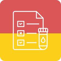 Medical Test Report Vector Icon