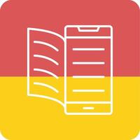 Digital Book Vector Icon