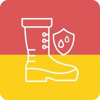 Waterproof Shoes Vector Icon