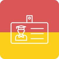 Student Id Card Vector Icon