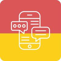 Chatting Vector Icon