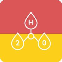 H2o Vector Icon