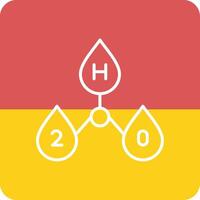 H2o Vector Icon