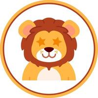 Famous Flat Circle Uni Icon vector