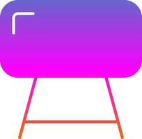 Buck Glyph Gradient Icon vector