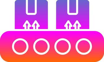 Productive Glyph Gradient Icon vector