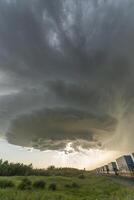 nubes de tormenta canadá foto