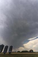 nubes de tormenta canadá foto