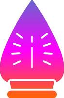 Iron Glyph Gradient Icon vector
