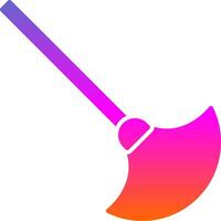 Duster Glyph Gradient Icon vector