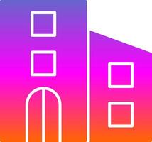 Urbanism Glyph Gradient Icon vector