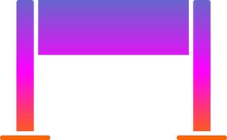 Gameplay Glyph Gradient Icon vector