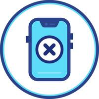 Cancel Flat Circle Uni Icon vector