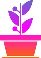 Plants Glyph Gradient Icon vector