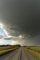 nubes de tormenta canadá foto