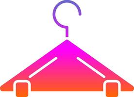 Hanger Glyph Gradient Icon vector