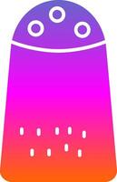 Salt Glyph Gradient Icon vector