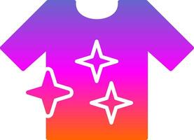 Shirt Glyph Gradient Icon vector