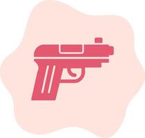 Pistol Gun Vector Icon