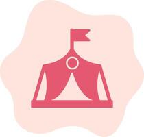 Military Tent Vector Icon