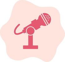 Microphone Stand Vector Icon