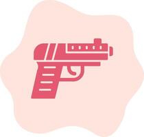 icono de vector de pistola