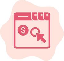 Pay Per Click Vector Icon