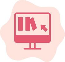 Online Book purchase Vector Icon