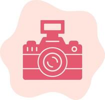 icono de vector de cámara de fotos