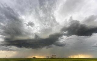 nubes de tormenta canadá foto