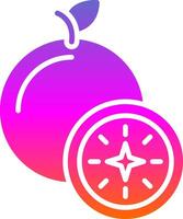 Guava Glyph Gradient Icon vector