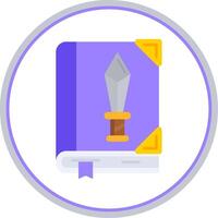 Weapons Flat Circle Uni Icon vector