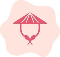 Chinese Hat Vector Icon