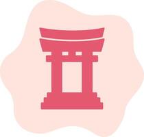 Torii Gate Vector Icon