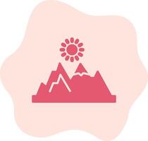 Mountain Vector Icon