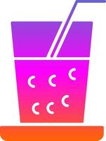 Drinks Glyph Gradient Icon vector