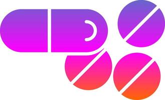 Tablets Glyph Gradient Icon vector