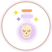 Potion Flat Circle Uni Icon vector