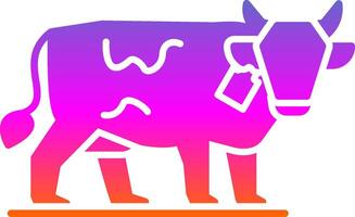 Livestock Farming Glyph Gradient Icon vector