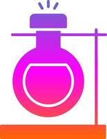 Lab Glyph Gradient Icon vector
