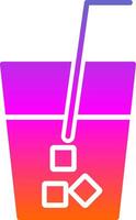 Drink Glyph Gradient Icon vector