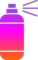 Spray Paint Glyph Gradient Icon vector